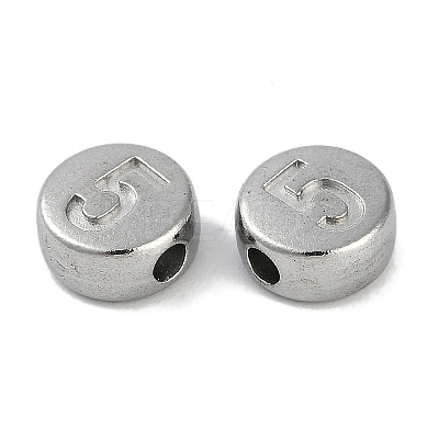 Anti-Tarnish 304 Stainless Steel Beads STAS-L082-018P-06-1