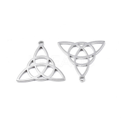 Non-Tarnish 201 Stainless Steel Pendants STAS-T063-166P-1