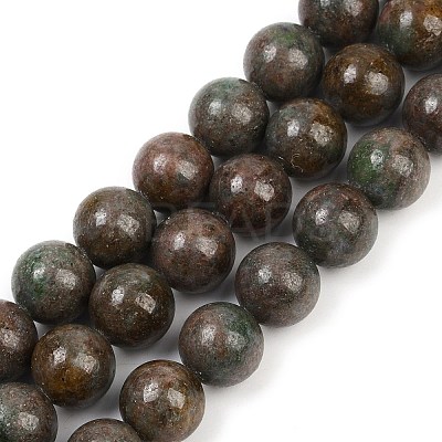 Natural Garnet Beads Strands G-H093-B04-12mm-1