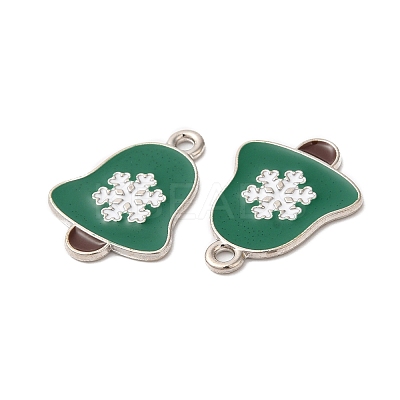 Christmas Alloy Enamel Pendants ENAM-D050-13H-02P-1