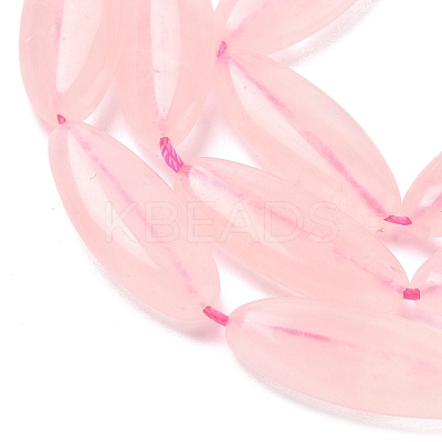 Natural Rose Quartz Beads Strands G-B078-E15-01-1