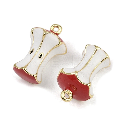 Brass Enamel Pendants KK-I358-070G-03-1