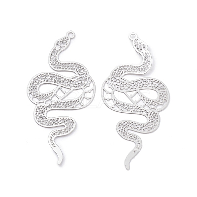 Non-Tarnish 201 Stainless Steel Pendants STAS-B038-11P-1