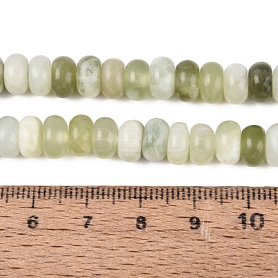 Natural Xiuyan Jade Beads Strands G-N367-02A-05-1