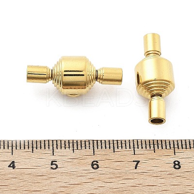 Ion Plating(IP) 304 Stainless Steel European Clasps STAS-Z115-04G-04-1