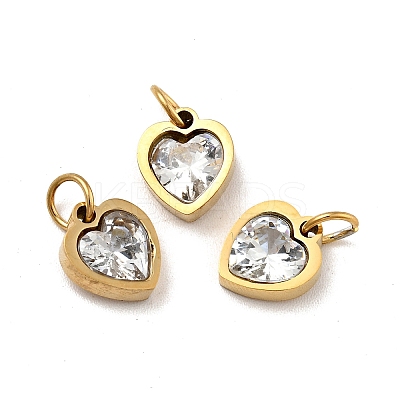 PVD Vacuum Plating 304 Stainless Steel Pendants STAS-D189-06G-01-1