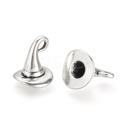 Tibetan Style Alloy Charms X-TIBE-Q070-137AS-RS-1