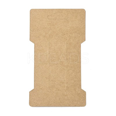 Kraft Paper Hair Clip Display Cards DIY-B061-06A-03-1