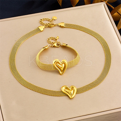 304 Stainless Steel Jewelry Sets FS-WG37C51-07-1