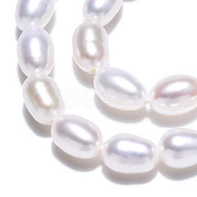 Natural Cultured Freshwater Pearl Beads Strands LS-PEAR-N012-04K-1