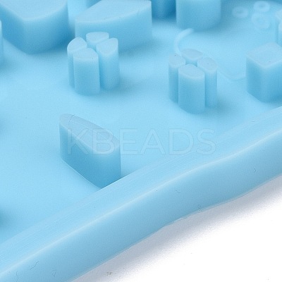 Castle with Ghost Pendant Silicone Molds LS-DIY-F109-06-1