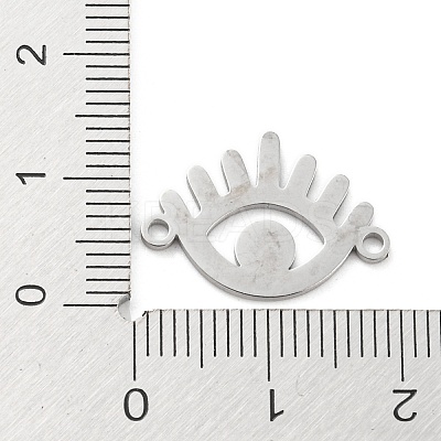 Non-Tarnish 304 Stainless Steel Hollow Connector Charms STAS-P332-06P-1