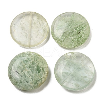 Green Watermelon Stone Glass Beads G-B070-17B-1