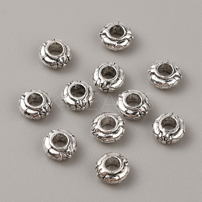 Tibetan Style Alloy Beads FIND-TAC0011-45AS-1