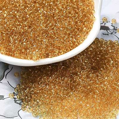 Transparent Colours Glass Round Seed Beads SEED-B001-06A-05-1