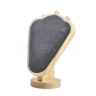 Bust Shaped Velvet Necklace Display Stands NDIS-C005-01C-1
