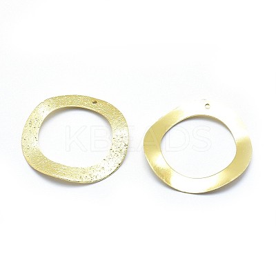Brass Pendants KK-J279-37G-NR-1