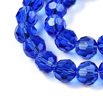 Transparent Glass Beads EGLA-A035-T10mm-D21-1