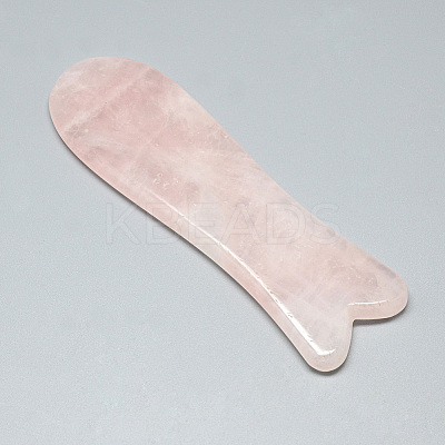 Natural Rose Quartz Gua Sha Boards LS-G-S265-12-1