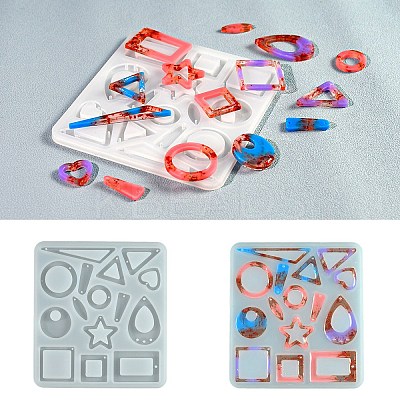 DIY Silicone Pendant Molds SIMO-P008-04-1