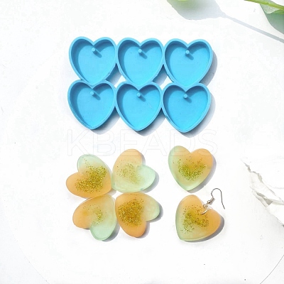 Heart Pendant Silicone Molds DIY-F109-13-1