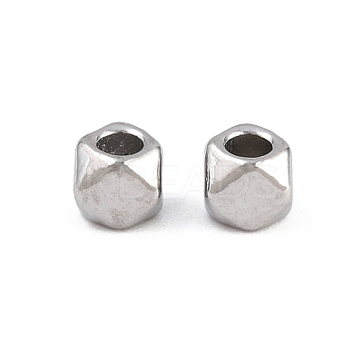 304 Stainless Steel Beads STAS-D394-02K-P-1