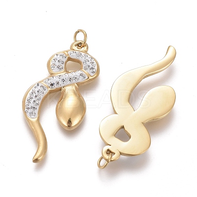 316 Surgical Stainless Steel Pendants STAS-H100-59G-1