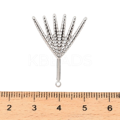 304 Stainless Steel Stud Earring Findings STAS-Z199-03P-05-1