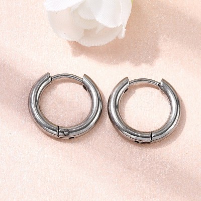 316F Stainless Steel Hoop Earrings X-EJEW-D341-01G-P-1