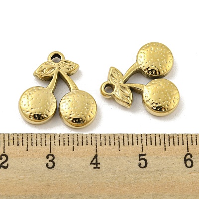 304 Stainless Steel Pendants STAS-P356-09G-1