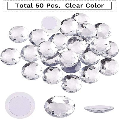 Self-Adhesive Acrylic Rhinestone Stickers DIY-FG0001-21A-1