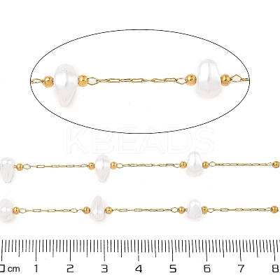 Ion Plating(IP) 304 Stainless Steel Paperclip Chains CHS-P018-04E-G-1