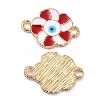 Alloy Enamel Connector Charms ENAM-Z006-01KCG-1