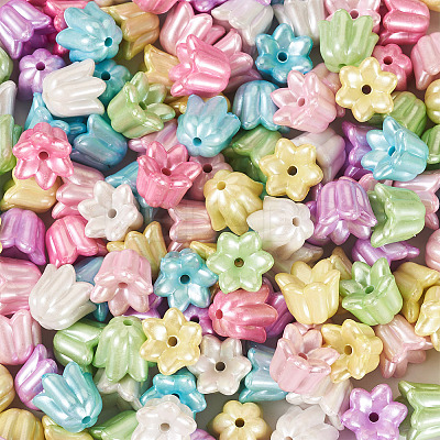 200Pcs Opaque Acrylic Imitation Pearl Beads OACR-TA0003-81-1