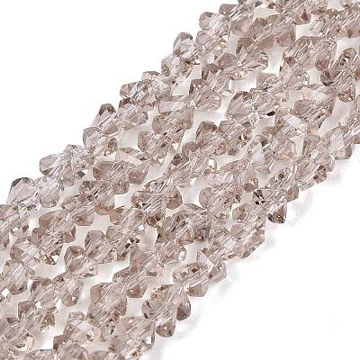 Transparent Glass Beads Strands GLAA-N018-3mm-25-1