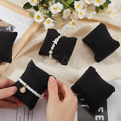 12Pcs Lint Bracelet/Watch Pillow Jewelry Displays BDIS-BBC0001-06B-1