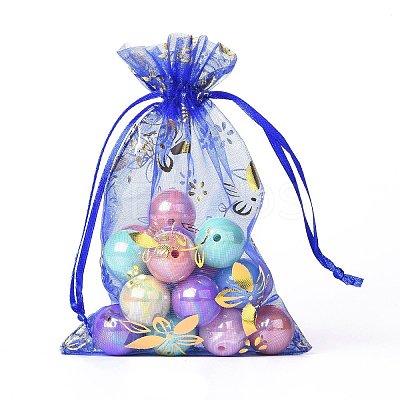 Organza Drawstring Jewelry Pouches LS-OP-I001-A07-1