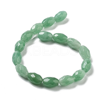 Natural Green Aventurine Beads Strands G-P520-C12-01-1