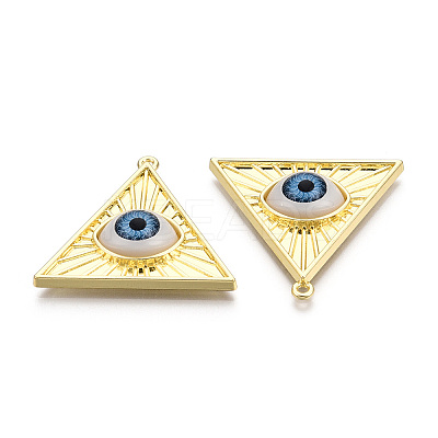 Rack Plating Alloy Enamel Pendants LS-PALLOY-T077-206-1