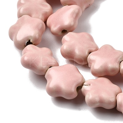 Handmade Porcelain Beads Srands PORC-K010-03-1