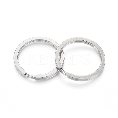 Tarnish Resistant 304 Stainless Steel Split Key Rings LS-STAS-I123-23D-1