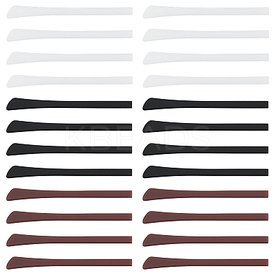12 Pairs 3 Colors Silicone Eyeglasses Ear Grip FIND-WR0012-53-1