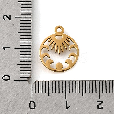 304 Stainless Steel Charms STAS-S178-01G-1