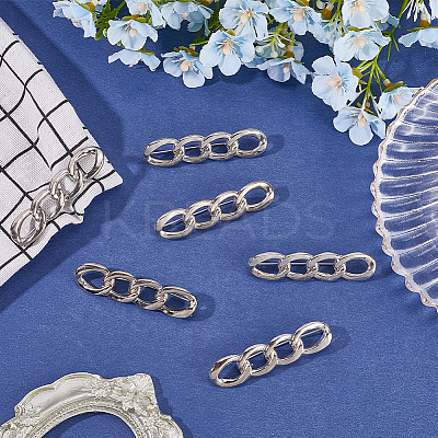 6Pcs Chain Shape Alloy Adjustable Jean Pins AJEW-GF0009-70P-1