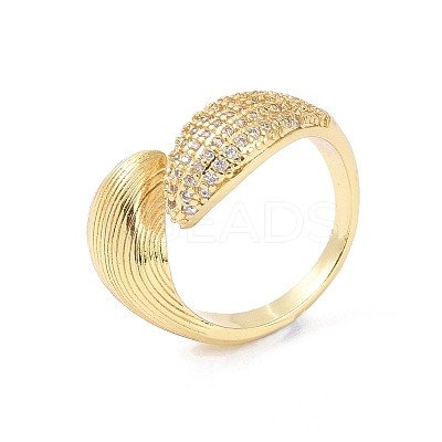 Brass Cuff Finger Rings LS-RJEW-H227-02G-04-1