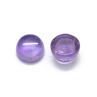 Natural Amethyst Cabochons X-G-O175-23-19-1