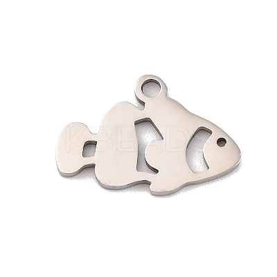 Non-Tarnish 201 Stainless Steel Pendants STAS-U016-08P-06-1