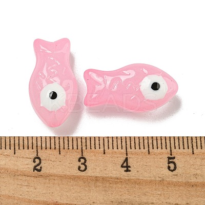 Handmade Transparent Glass Beads GLAA-N0028-03I-1