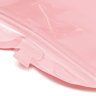 Apple Shaped Plastic Packaging Yin-yang Resealable Bags OPP-D003-01C-1