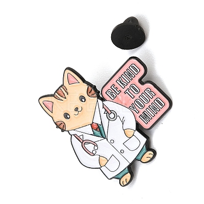 Medical Health Theme Enamel Pins LS-JEWB-L023-03B-EB-1